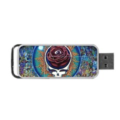 Grateful Dead Ahead Of Their Time Portable Usb Flash (two Sides) by Mog4mog4