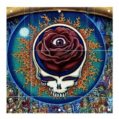 Grateful Dead Ahead Of Their Time Banner And Sign 4  X 4  by Mog4mog4