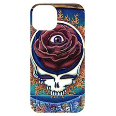 Grateful Dead Ahead Of Their Time Iphone 14 Black Uv Print Case by Mog4mog4