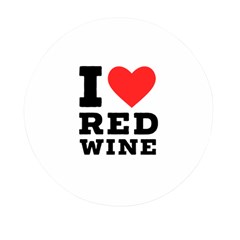 I Love Red Wine Mini Round Pill Box (pack Of 3) by ilovewhateva