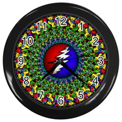 Grateful Dead Wall Clock (black) by Mog4mog4