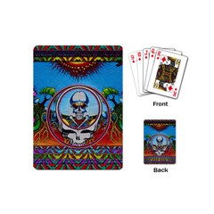 Grateful Dead Wallpapers Playing Cards Single Design (mini) by Mog4mog4