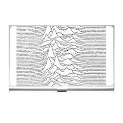 Joy Division Unknown Pleasures Post Punk Business Card Holder by Mog4mog4