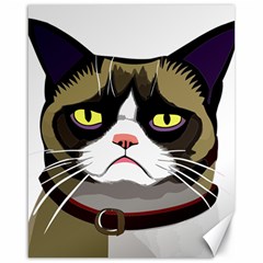 Grumpy Cat Canvas 16  X 20  by Mog4mog4