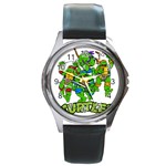 Teenage Mutant Ninja Turtles Round Metal Watch Front