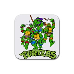 Teenage Mutant Ninja Turtles Rubber Coaster (square) by Mog4mog4