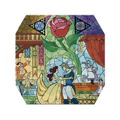 Beauty Stained Glass Wooden Puzzle Hexagon by Mog4mog4