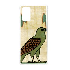 Egyptian Paper Papyrus Bird Samsung Galaxy Note 20 Tpu Uv Case by Mog4mog4