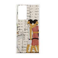 Egyptian Design Men Worker Slaves Samsung Galaxy Note 20 Ultra Tpu Uv Case by Mog4mog4