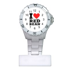 I Love Red Bean Plastic Nurses Watch by ilovewhateva