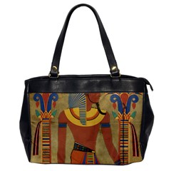 Egyptian Tutunkhamun Pharaoh Design Oversize Office Handbag by Mog4mog4