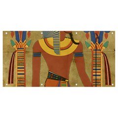 Egyptian Tutunkhamun Pharaoh Design Banner and Sign 8  x 4 