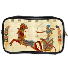 Egyptian Tutunkhamun Pharaoh Design Toiletries Bag (one Side) by Mog4mog4
