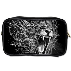 Lion Furious Abstract Desing Furious Toiletries Bag (one Side) by Mog4mog4