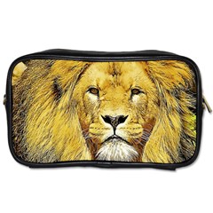 Lion Lioness Wildlife Hunter Toiletries Bag (one Side) by Mog4mog4