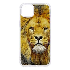 Lion Lioness Wildlife Hunter Iphone 14 Plus Tpu Uv Print Case by Mog4mog4