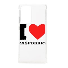 I Love Raspberry Samsung Galaxy Note 20 Ultra Tpu Uv Case by ilovewhateva