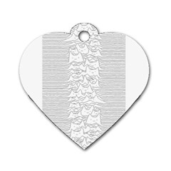 Furr Division Dog Tag Heart (one Side)