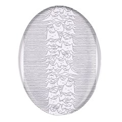 Furr Division Oval Glass Fridge Magnet (4 Pack) by Mog4mog4