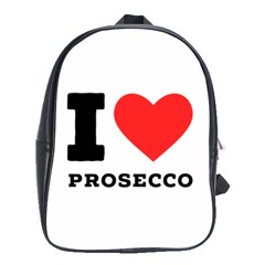 I Love Prosecco School Bag (large) by ilovewhateva