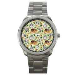 My Neighbor Totoro Pattern Sport Metal Watch by Mog4mog4