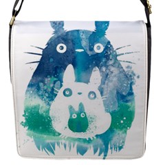 My Neighbor Totoro Flap Closure Messenger Bag (s) by Mog4mog4