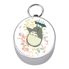 My Neighbor Totoro Cartoon Mini Silver Compasses by Mog4mog4