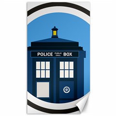 Doctor Who Tardis Canvas 40  X 72  by Mog4mog4