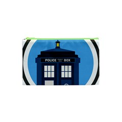 Doctor Who Tardis Cosmetic Bag (xs) by Mog4mog4