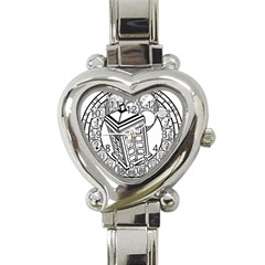 Bad Wolf Tardis Art Drawing Doctor Who Heart Italian Charm Watch