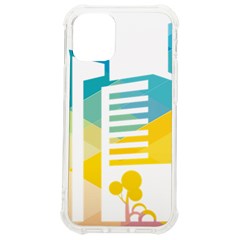 Silhouette Cityscape Building Icon Color City Iphone 12 Mini Tpu Uv Print Case	 by Mog4mog4