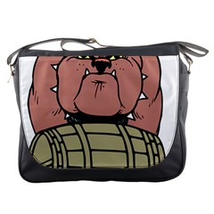 Art Dog Clip Art Messenger Bag by Mog4mog4