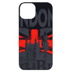 Big Ben City Of London Iphone 14 Black Uv Print Case by Mog4mog4