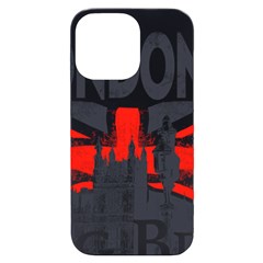 Big Ben City Of London Iphone 14 Pro Max Black Uv Print Case by Mog4mog4