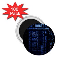 Doctor Who Tardis 1 75  Magnets (100 Pack)  by Mog4mog4