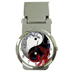 Yin And Yang Chinese Dragon Money Clip Watches by Mog4mog4