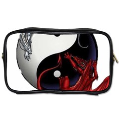 Yin And Yang Chinese Dragon Toiletries Bag (one Side) by Mog4mog4