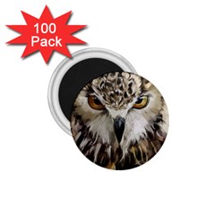 Vector Hand Painted Owl 1 75  Magnets (100 Pack)  by Mog4mog4