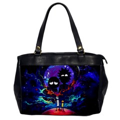 Cartoon Parody In Outer Space Oversize Office Handbag by Mog4mog4