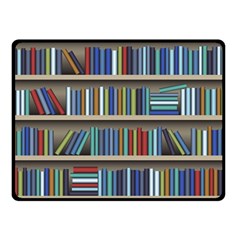 Bookshelf Fleece Blanket (Small)