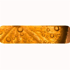 Lime Water Bubbles Macro Light Detail Background Large Bar Mat by Mog4mog4