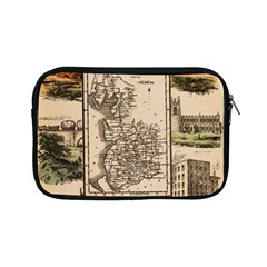 Antique Map Railway Lines Railway Train Char Apple Ipad Mini Zipper Cases by Mog4mog4