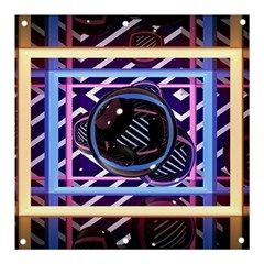 Abstract Sphere Room 3d Design Shape Circle Banner And Sign 3  X 3 