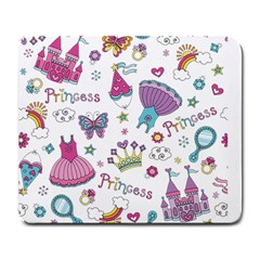 Princess Element Background Material Large Mousepad by Bakwanart