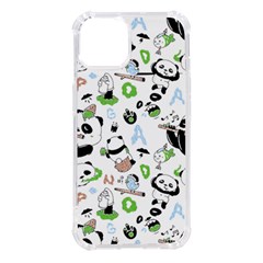 Giant Panda Bear Pattern Iphone 14 Tpu Uv Print Case by Bakwanart