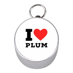I Love Plum Mini Silver Compasses by ilovewhateva