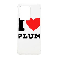 I Love Plum Samsung Galaxy S20 Ultra 6 9 Inch Tpu Uv Case