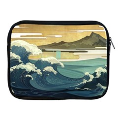 Sea Asia, Waves Japanese Art The Great Wave Off Kanagawa Apple Ipad 2/3/4 Zipper Cases by Bakwanart