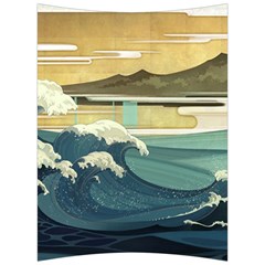 Sea Asia, Waves Japanese Art The Great Wave Off Kanagawa Back Support Cushion
