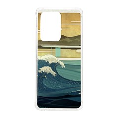 Sea Asia, Waves Japanese Art The Great Wave Off Kanagawa Samsung Galaxy S20 Ultra 6 9 Inch Tpu Uv Case by Bakwanart